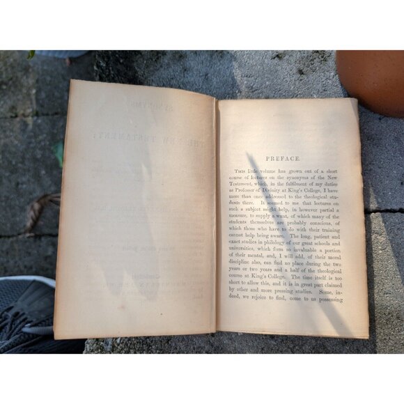 1854 Antique Synonyms Of The New Testament 2nd Ed. Rev. Richard Trench B.D - Picture 4 of 15